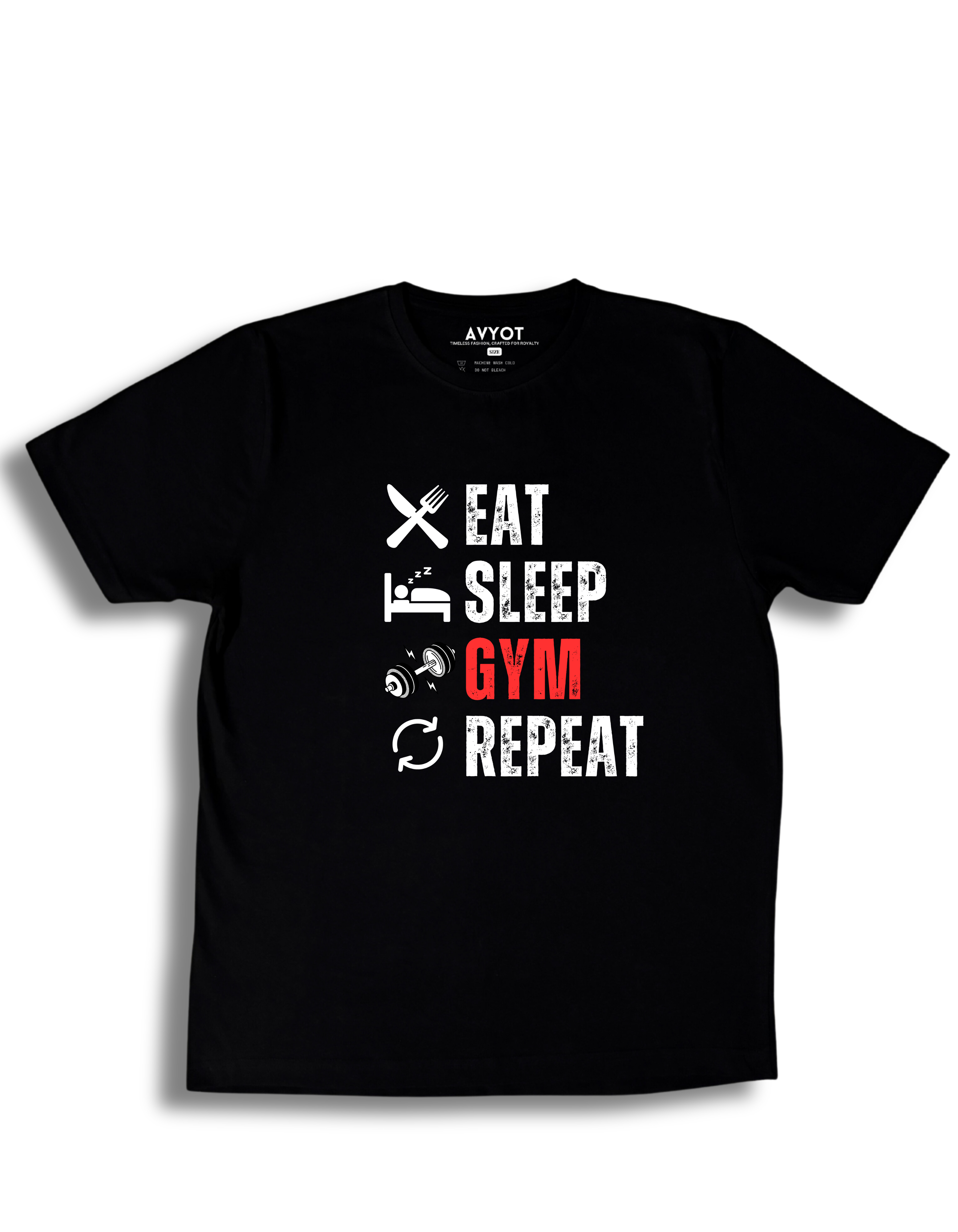 "Eat, Sleep, Gym, Repeat." T-Shirt