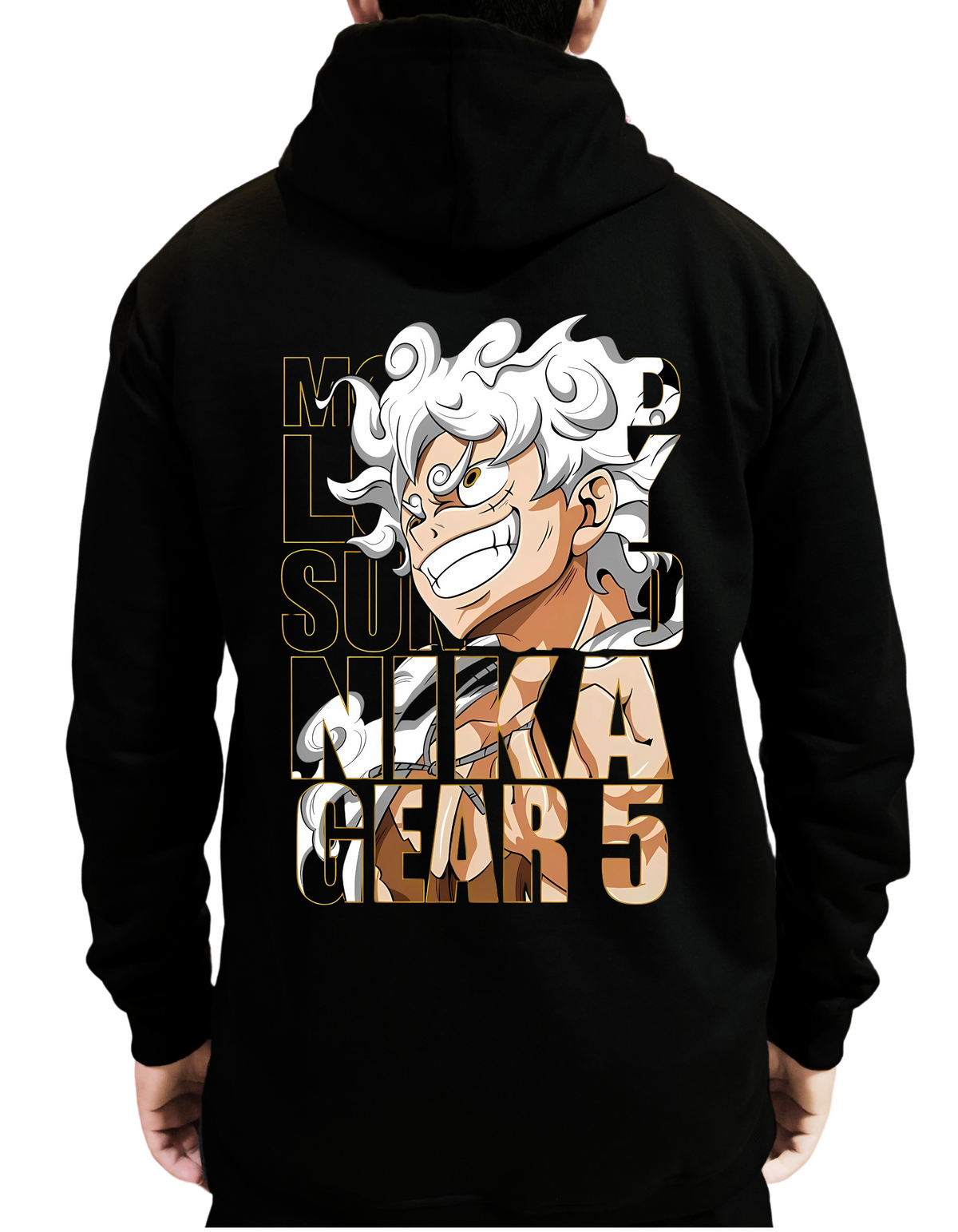 "Luffy Gear 5" Graphic loose Fit Hoodie