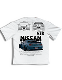 "Nissan GT-R R34 Skyline" Oversized T-shirt