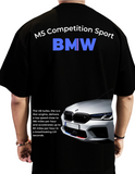 "BMW M5 Competition " Oversized T-shirt