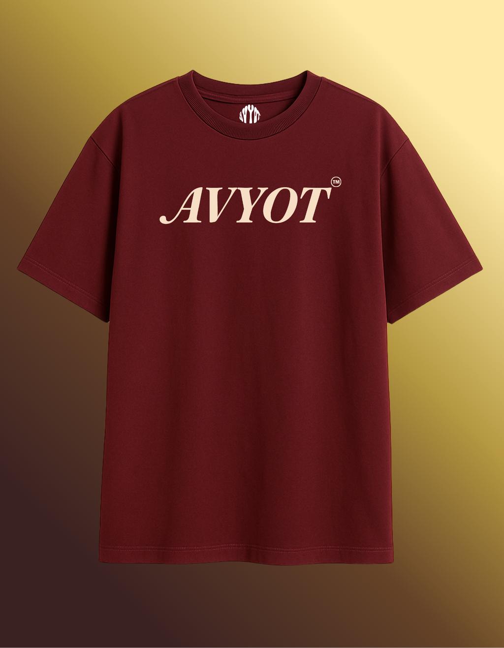 MAROON WHOLE ANOTHER LEVEL T-SHIRT