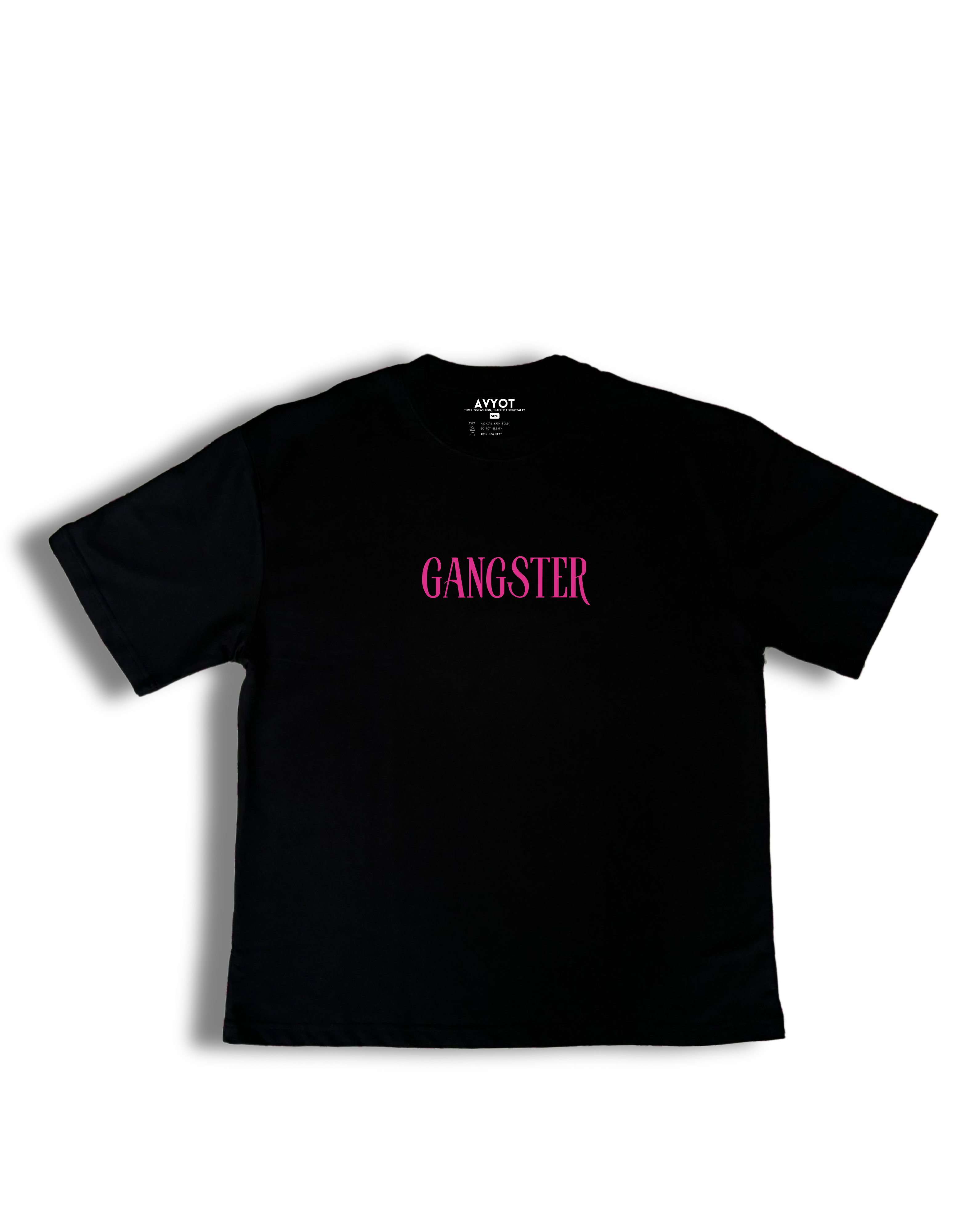 Back Printed Gangster Oversized T-shirt