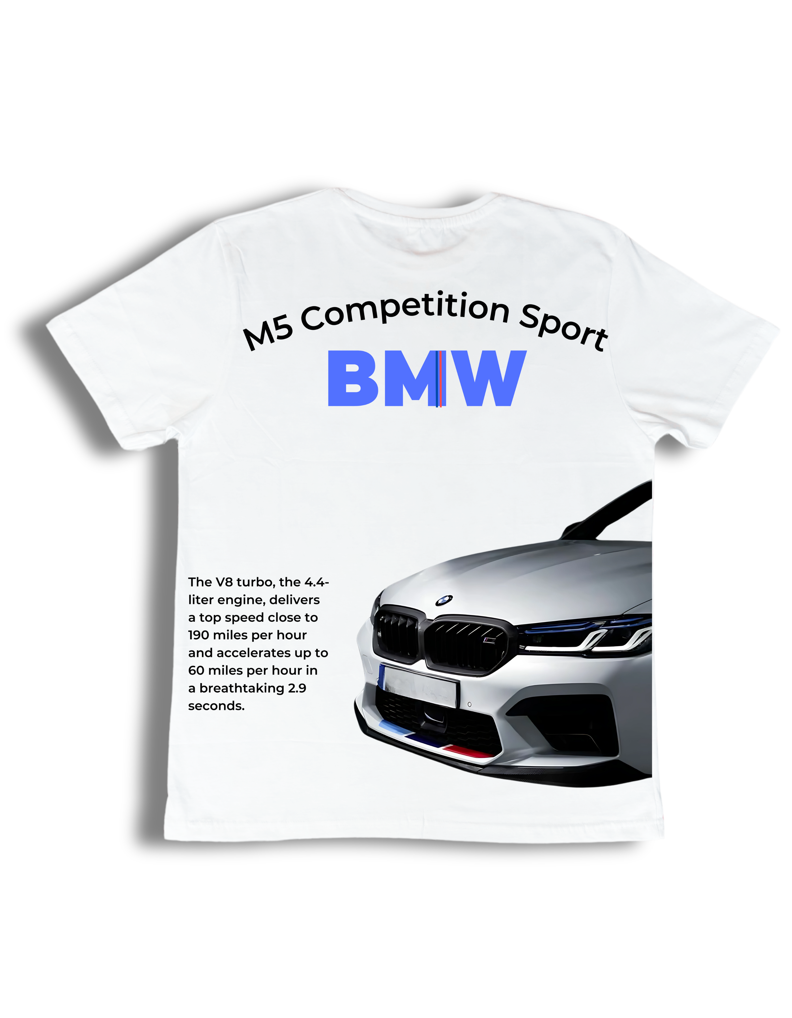 "BMW M5 Competition " Oversized T-shirt