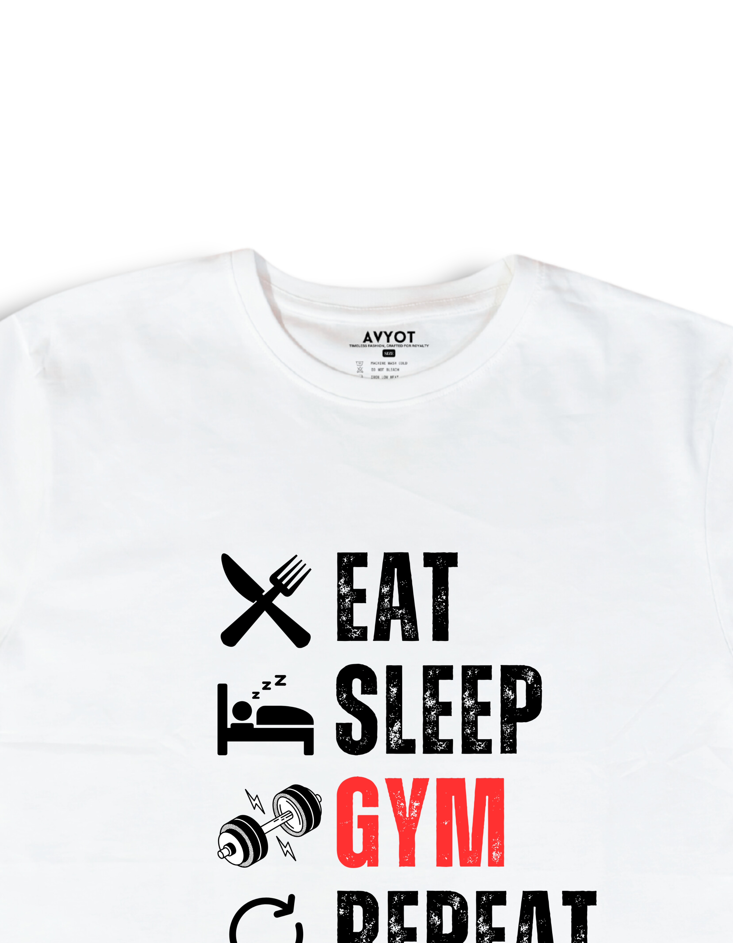 "Eat, Sleep, Gym, Repeat." T-Shirt