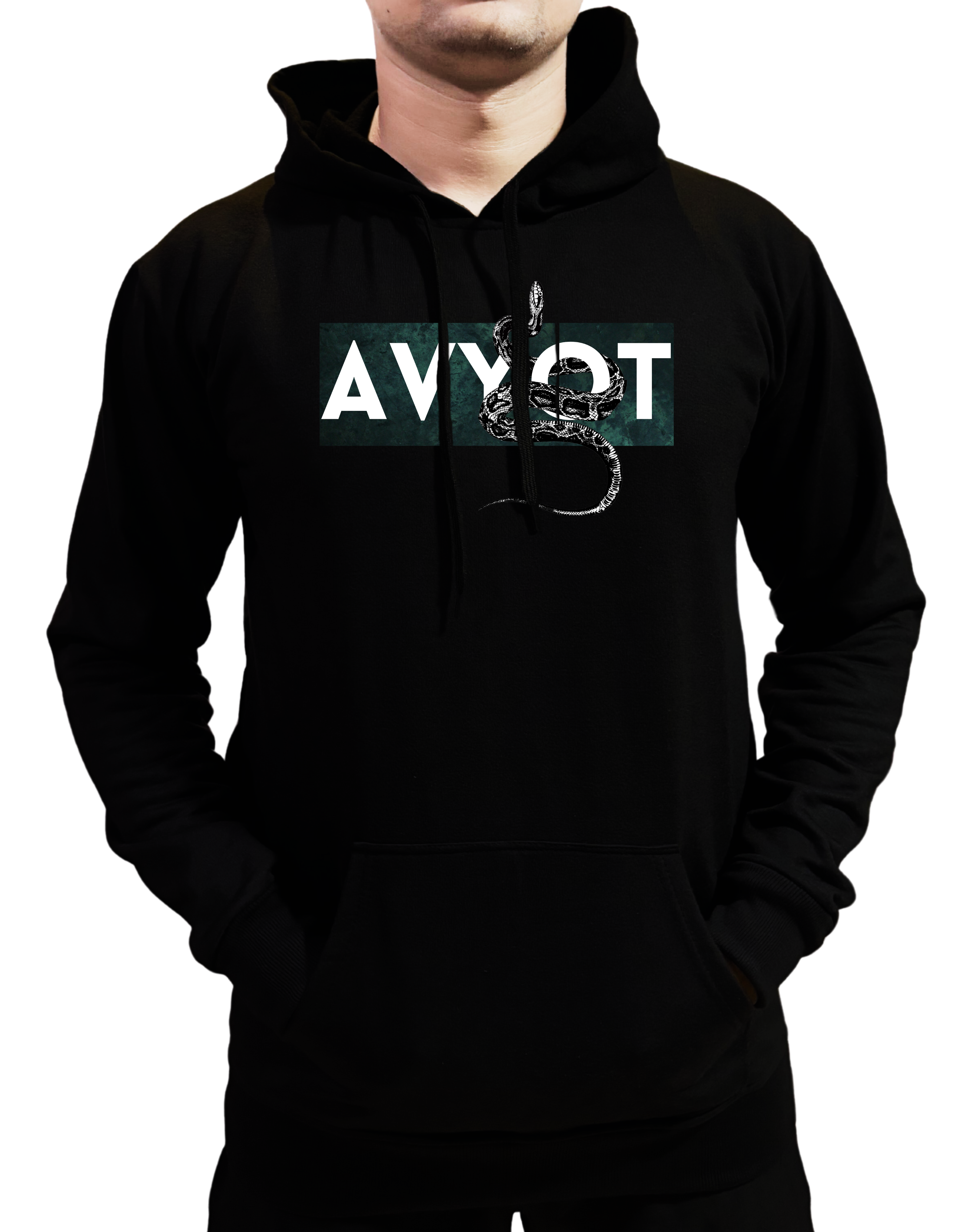 Avyot 'Snake' Graphic loose Fit Hoodie