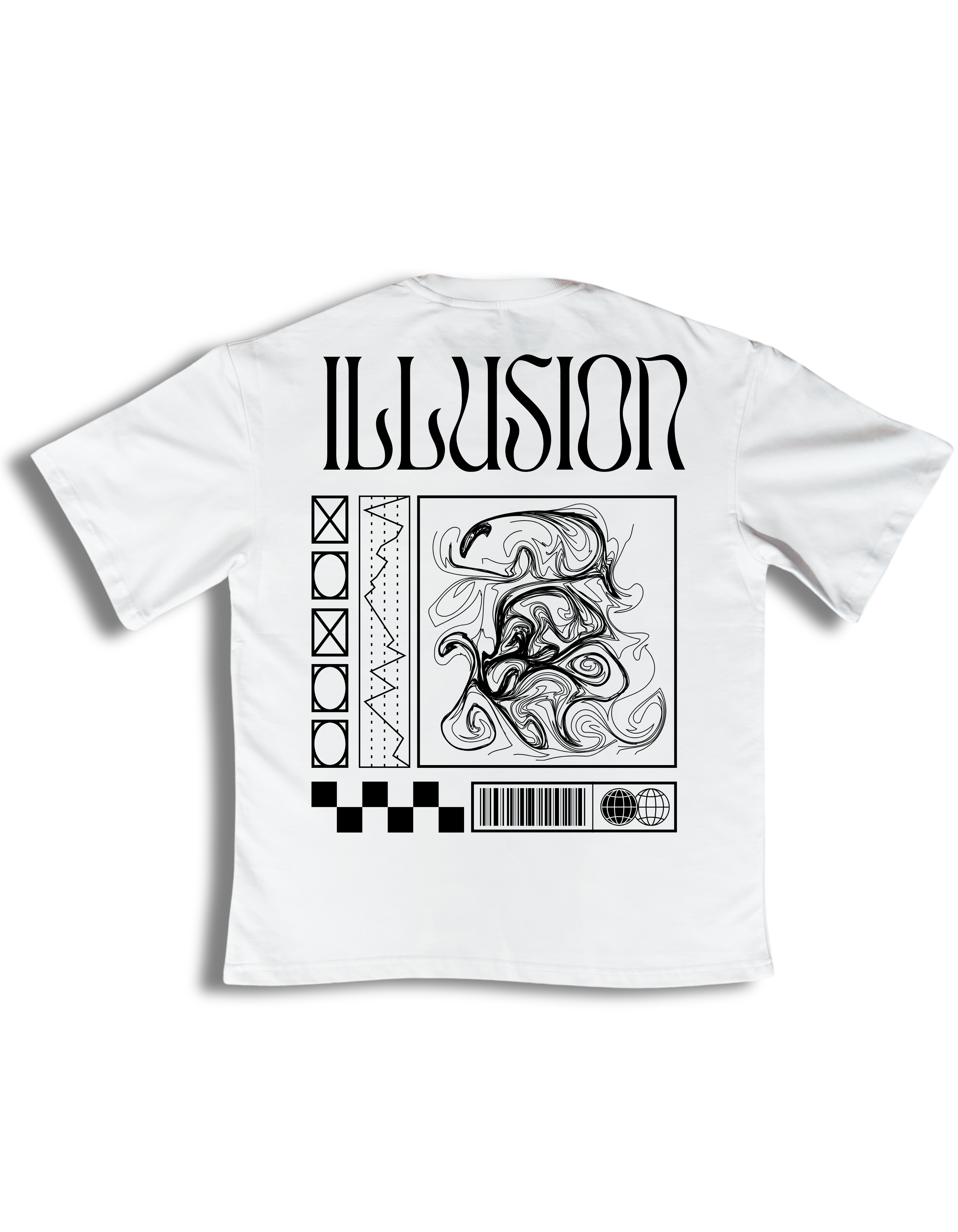 "Illusion" Oversized T-Shirt