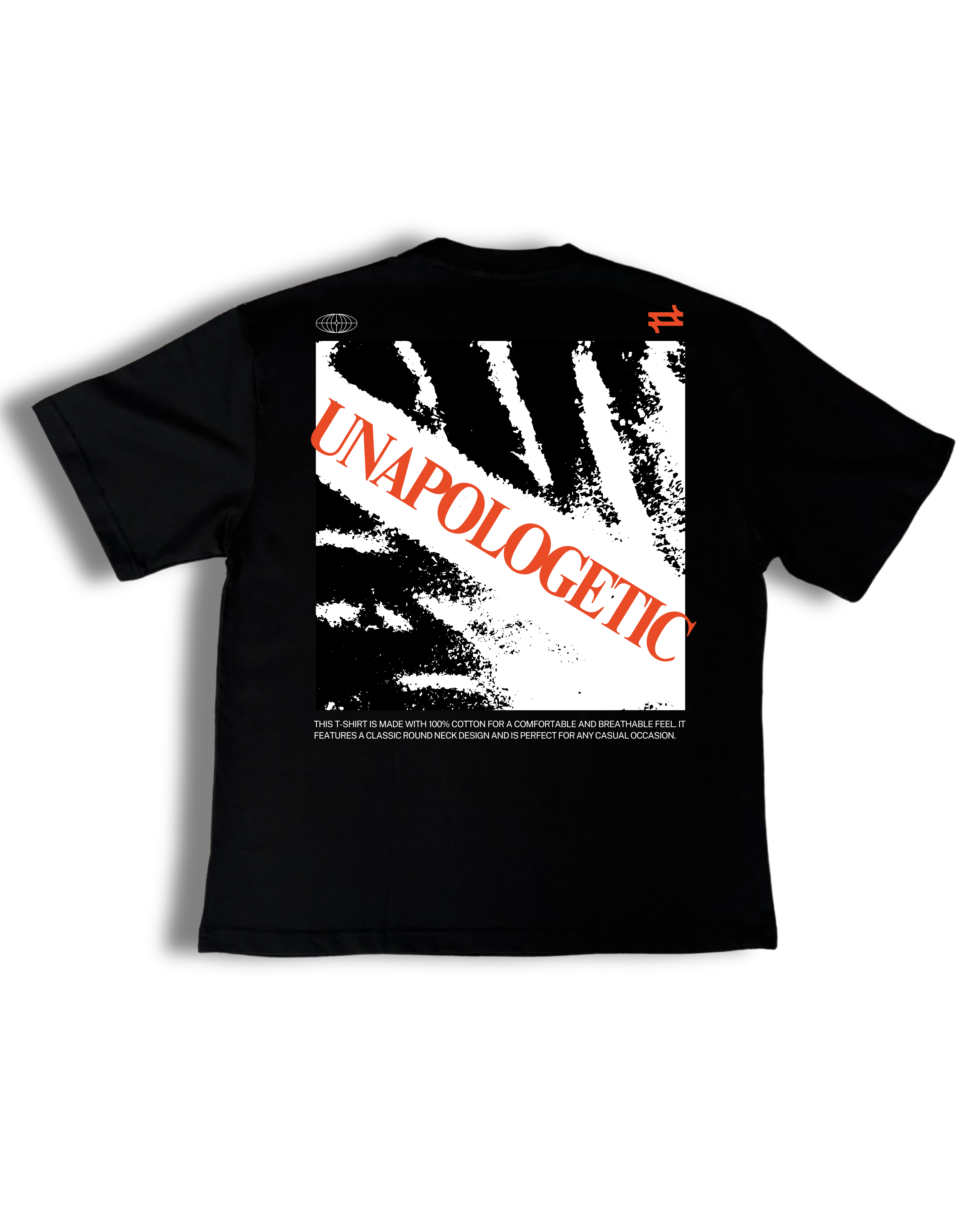 "Unapologetic" Oversized Graphic T-Shirt