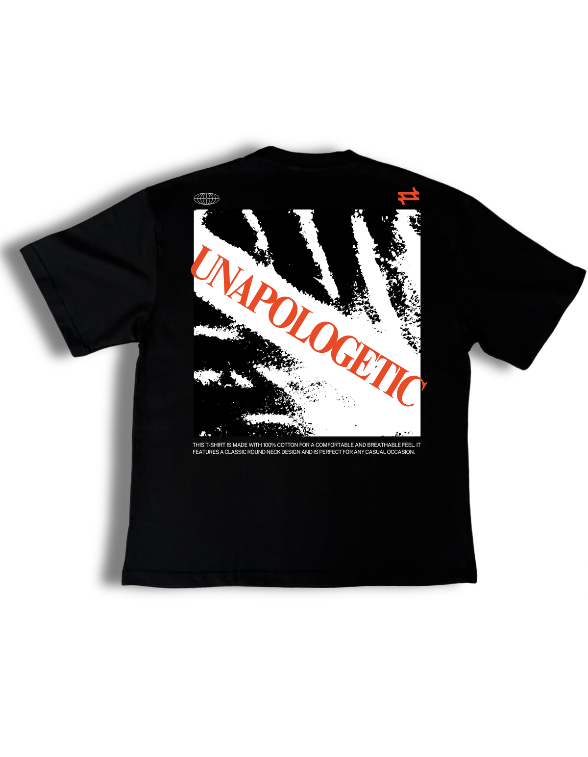 "Unapologetic" Oversized Graphic T-Shirt