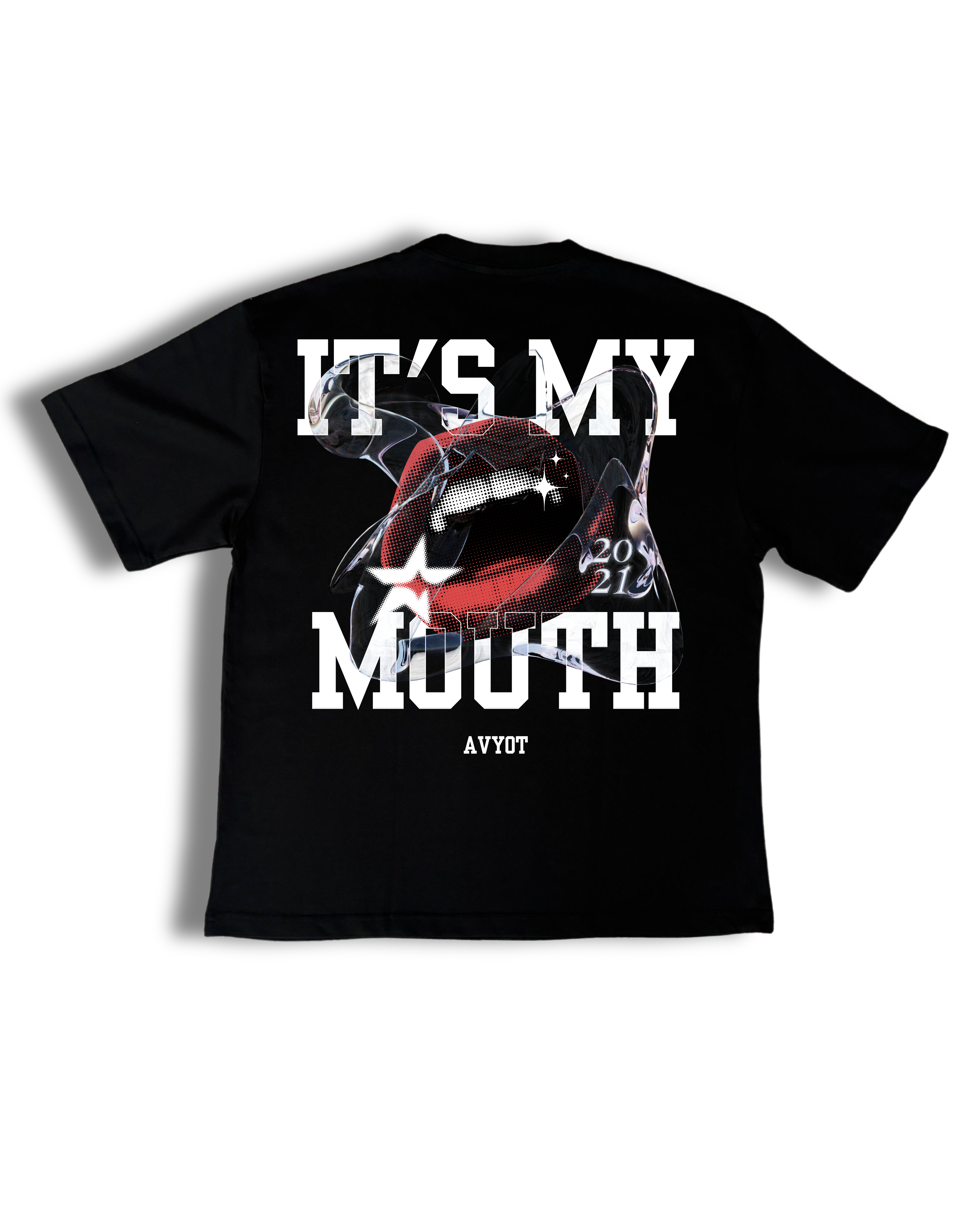 "It's My Mouth" Oversized T-Shirt