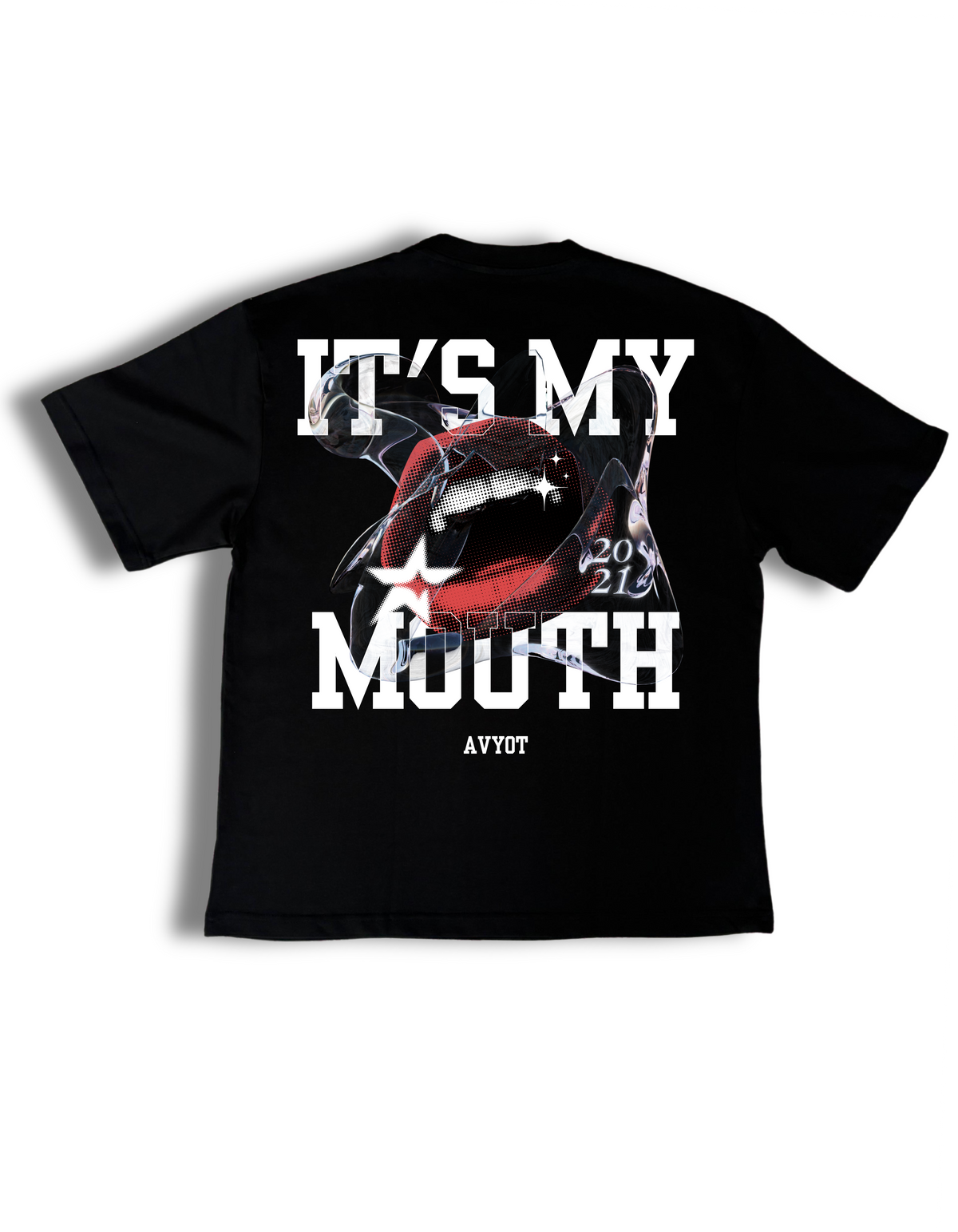 "It's My Mouth" Oversized T-Shirt