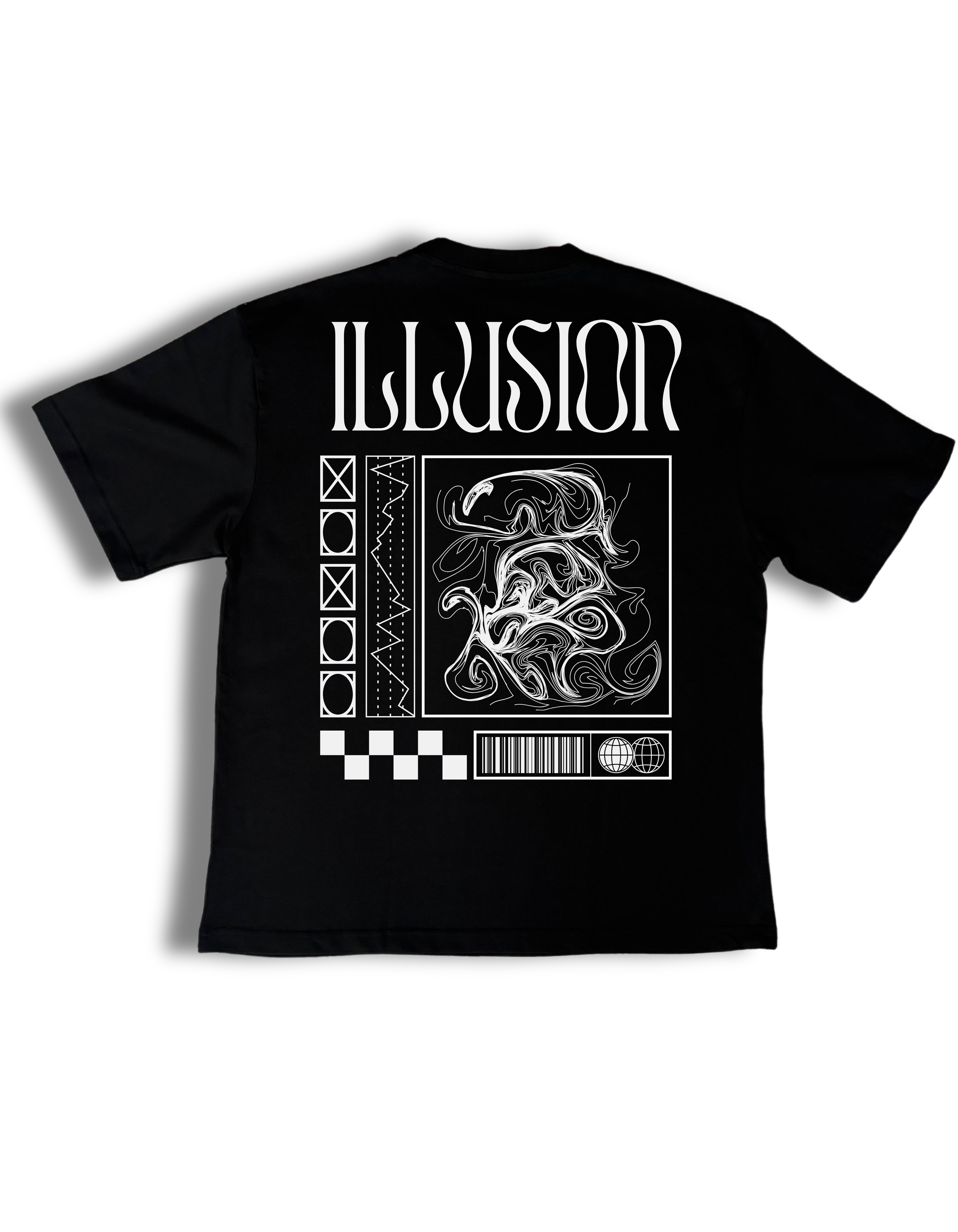 "Illusion" Oversized T-Shirt