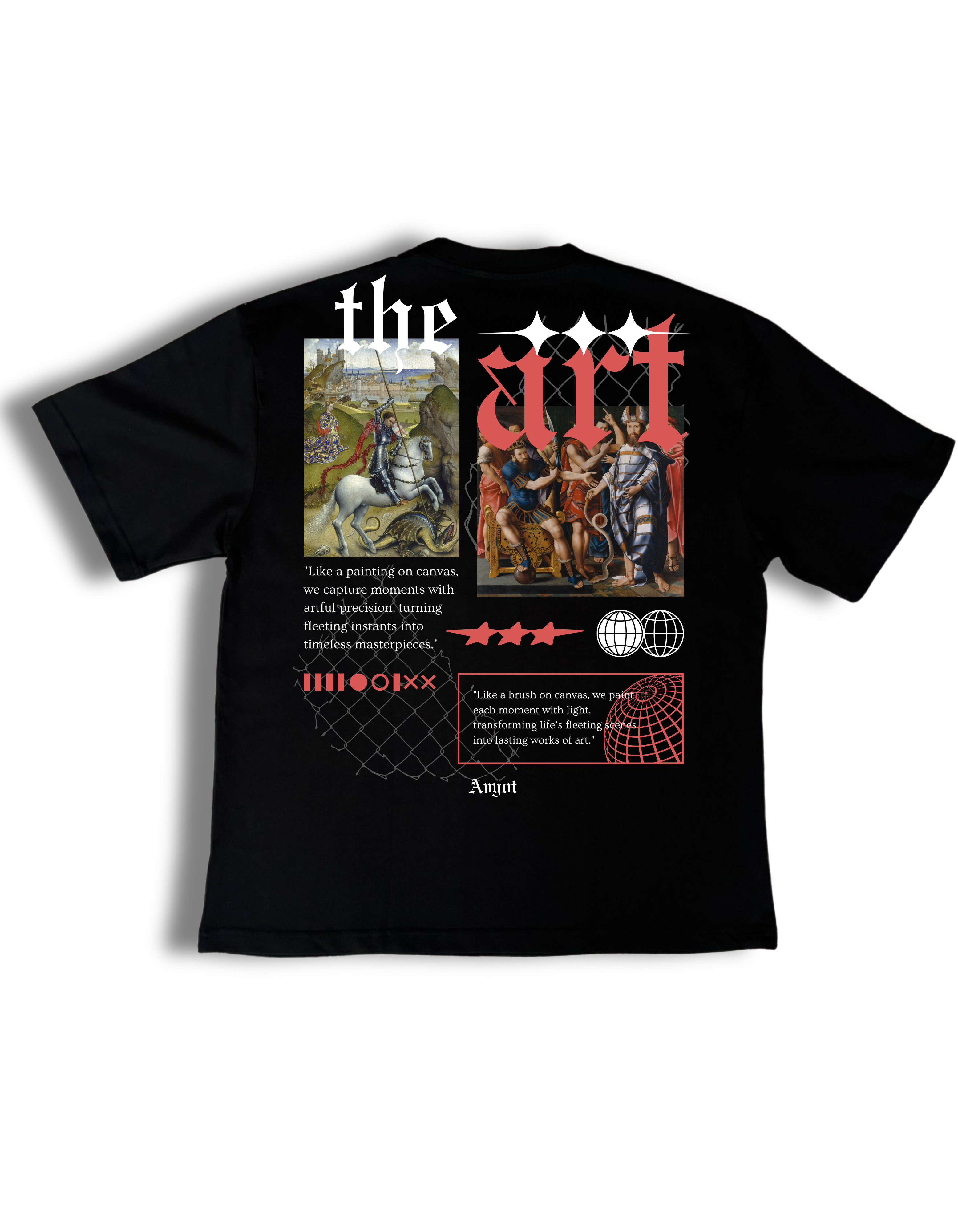 "The Art" Oversized T-Shirt