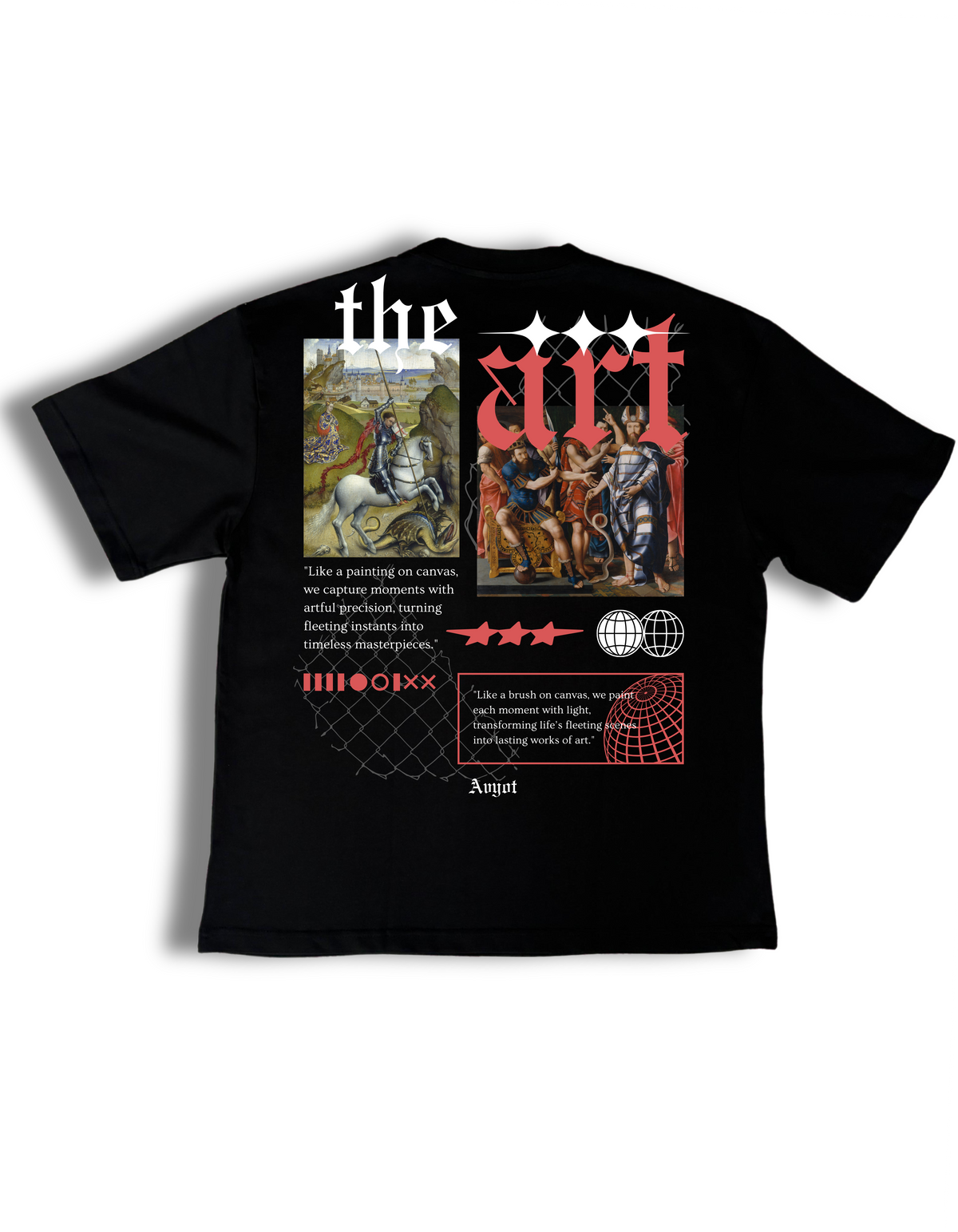 "The Art" Oversized T-Shirt