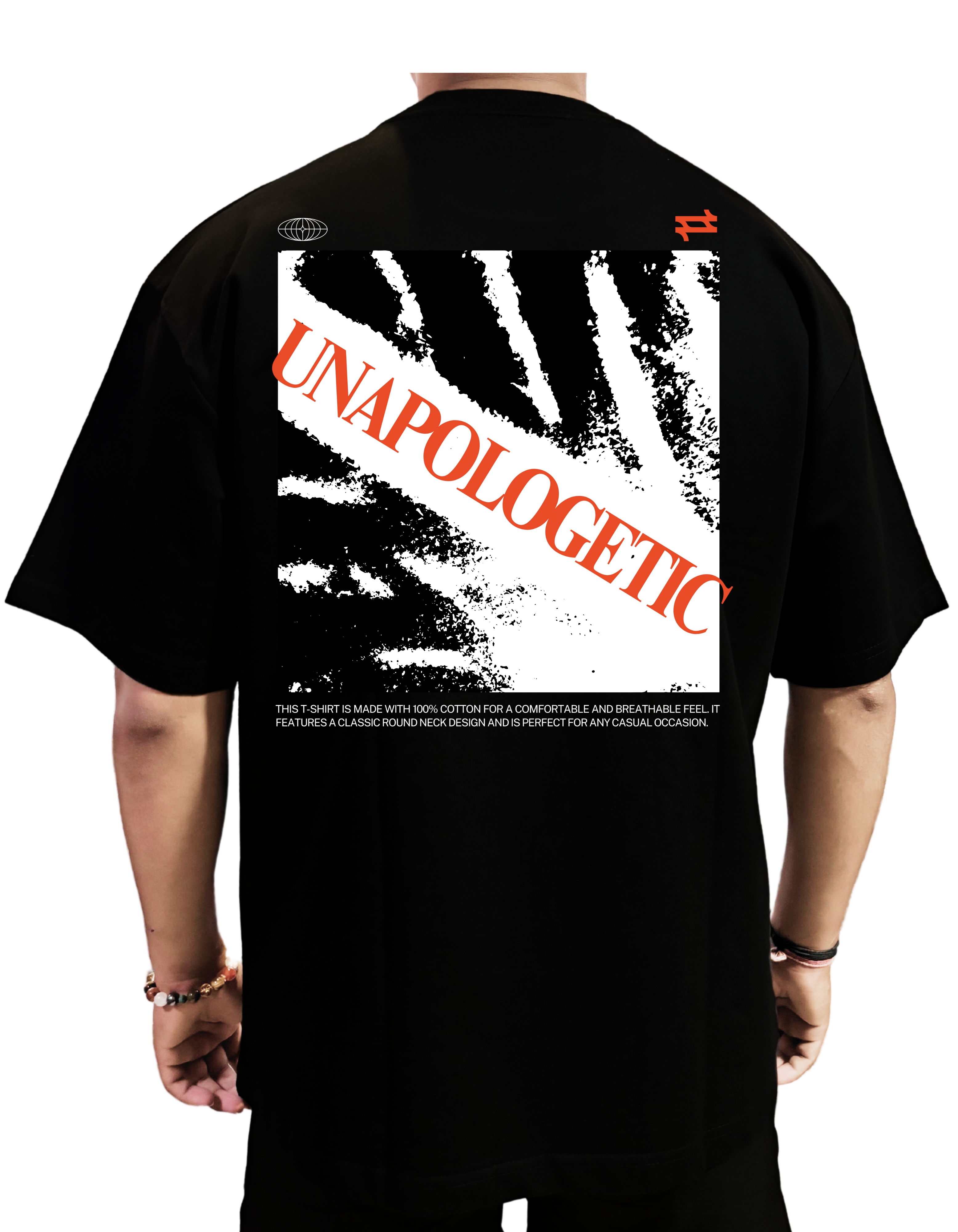 "Unapologetic" Oversized Graphic T-Shirt