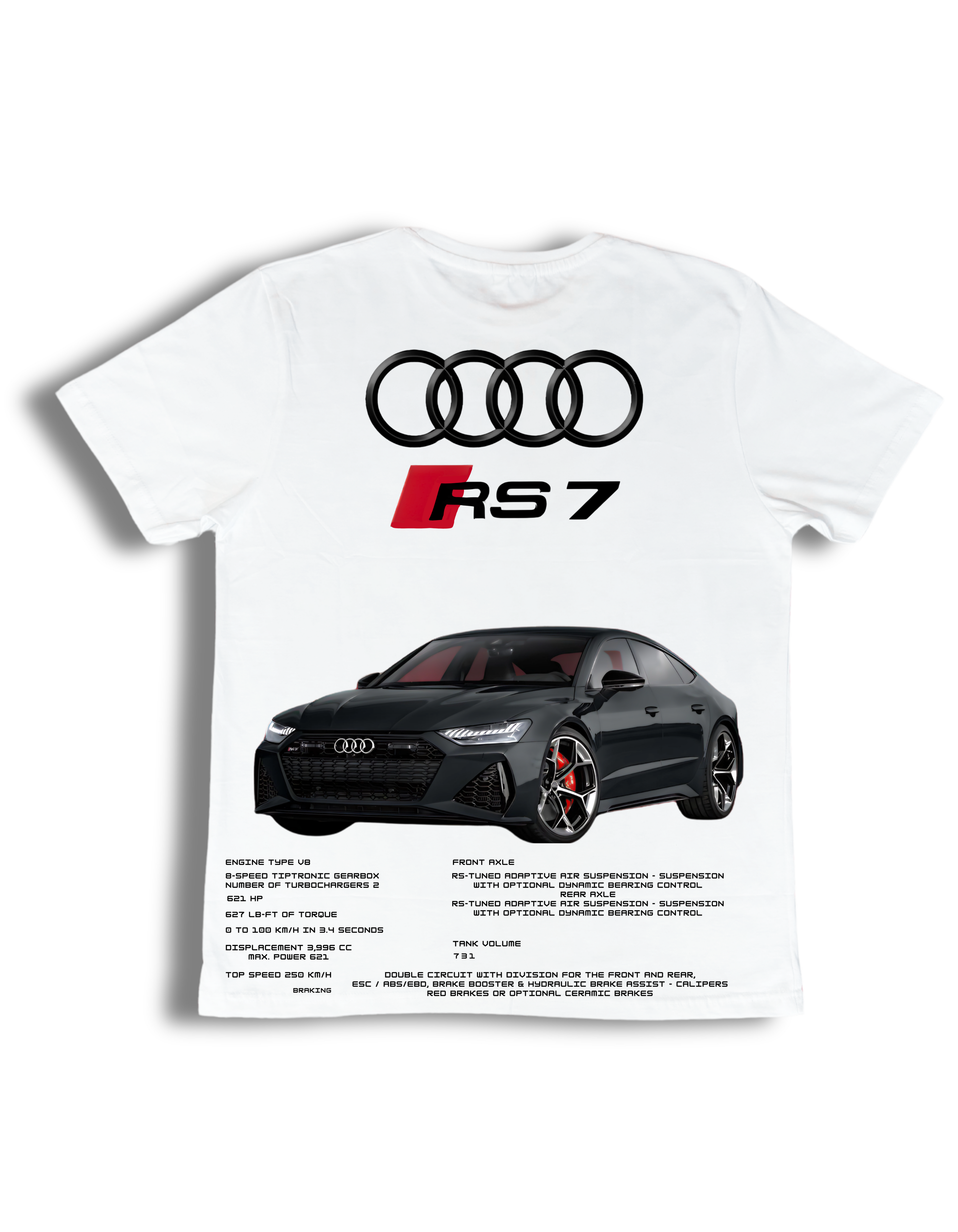 "Audi RS7 " Oversized T-shirt