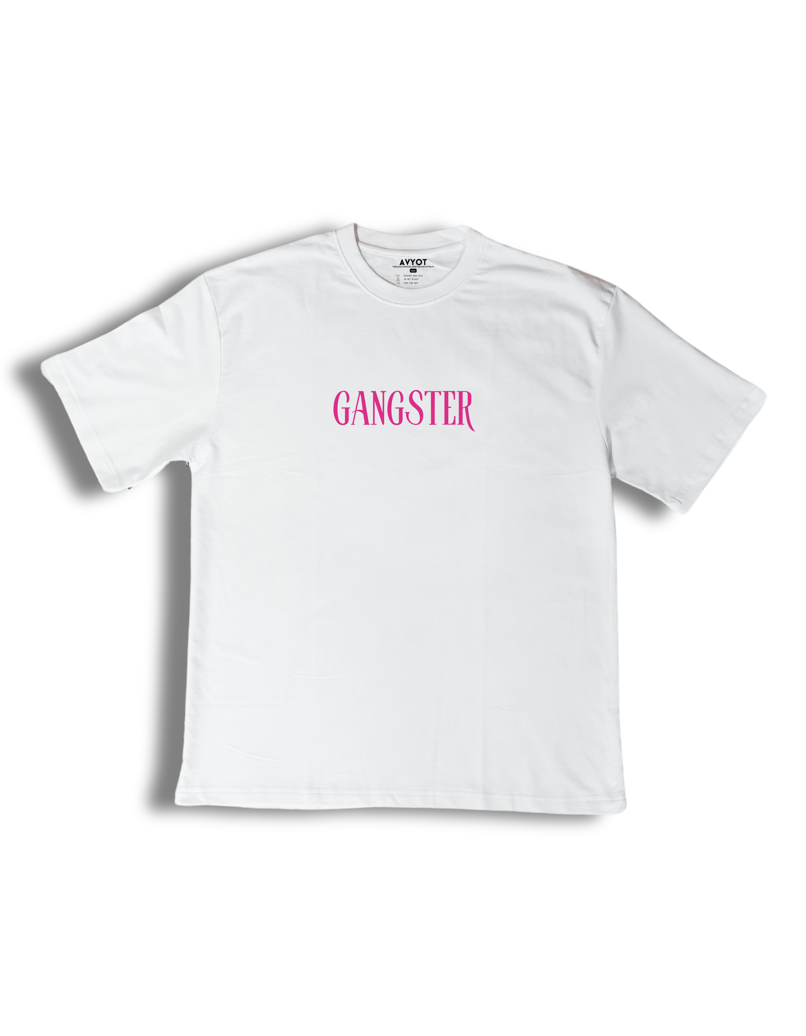 Back Printed Gangster Oversized T-shirt