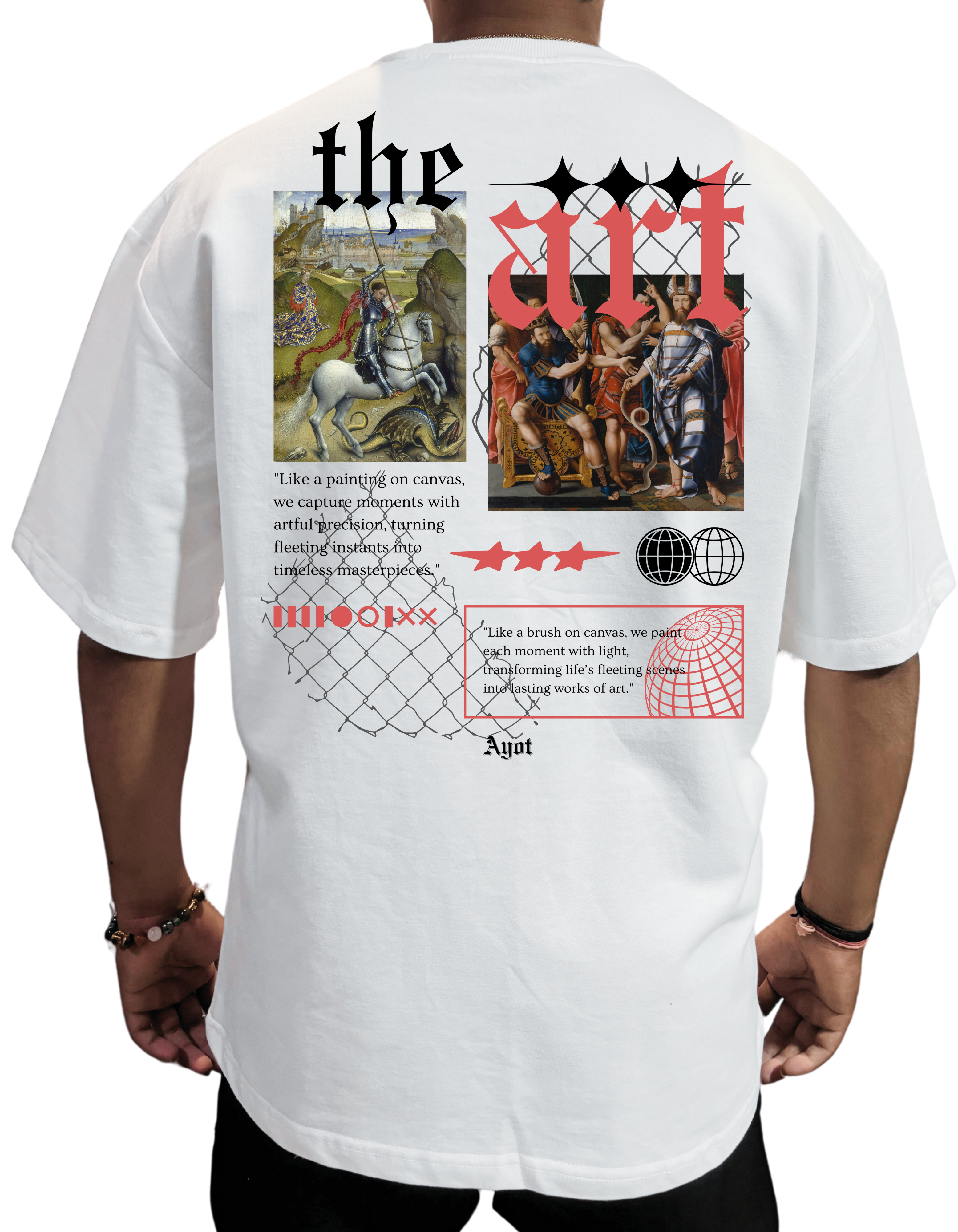 "The Art" Oversized T-Shirt