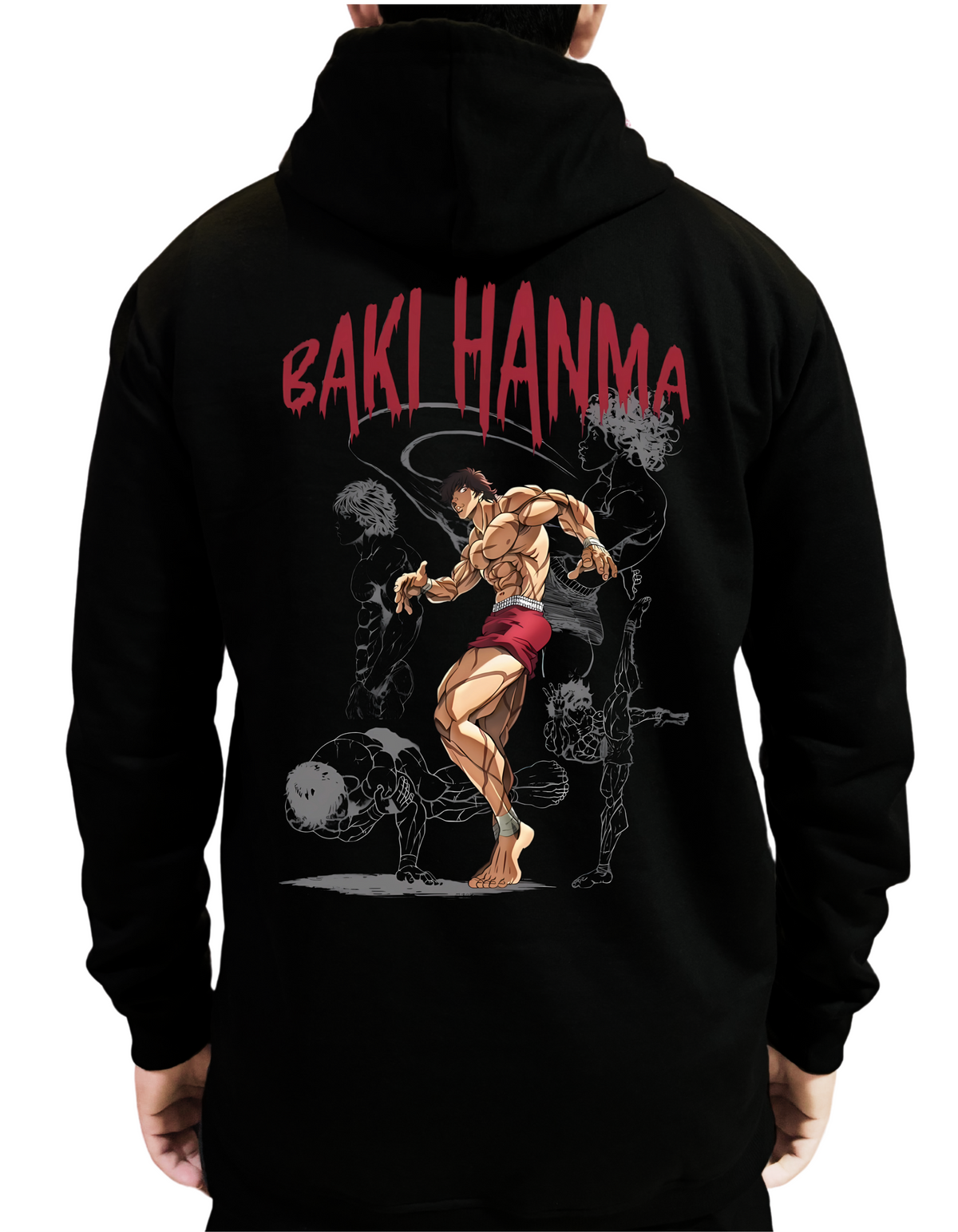 "Baki Hanma" Graphic loose Fit Hoodie