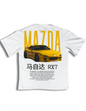 "Mazda RX7" Oversized T-shirt