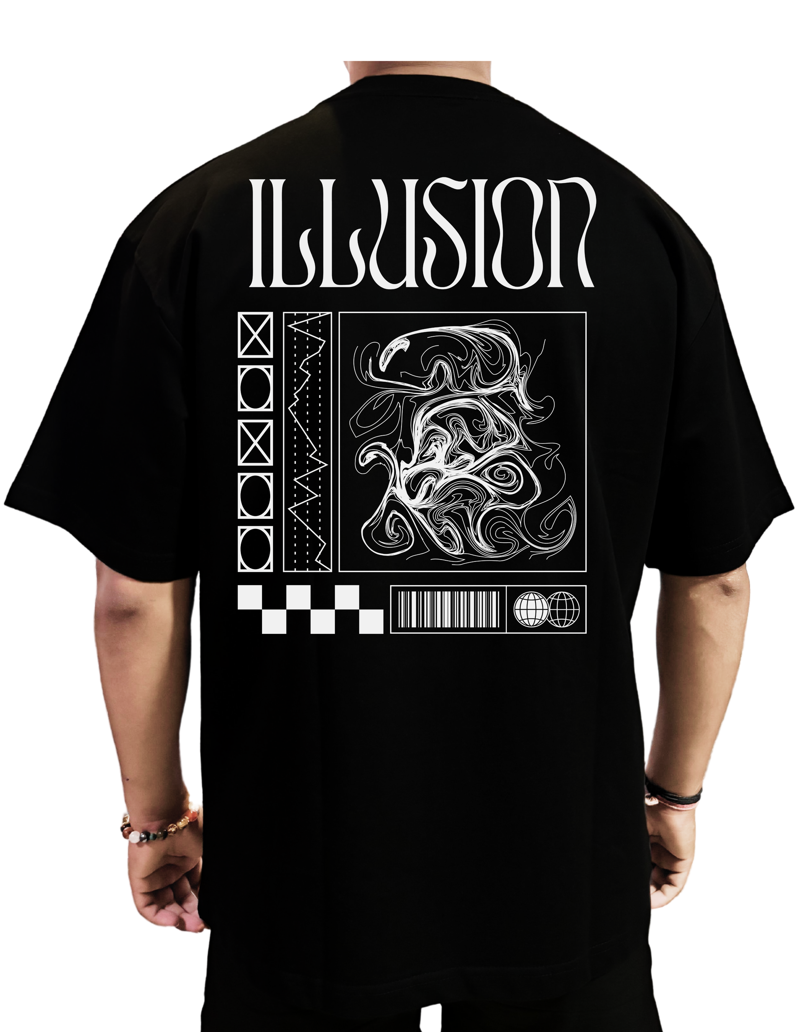 "Illusion" Oversized T-Shirt