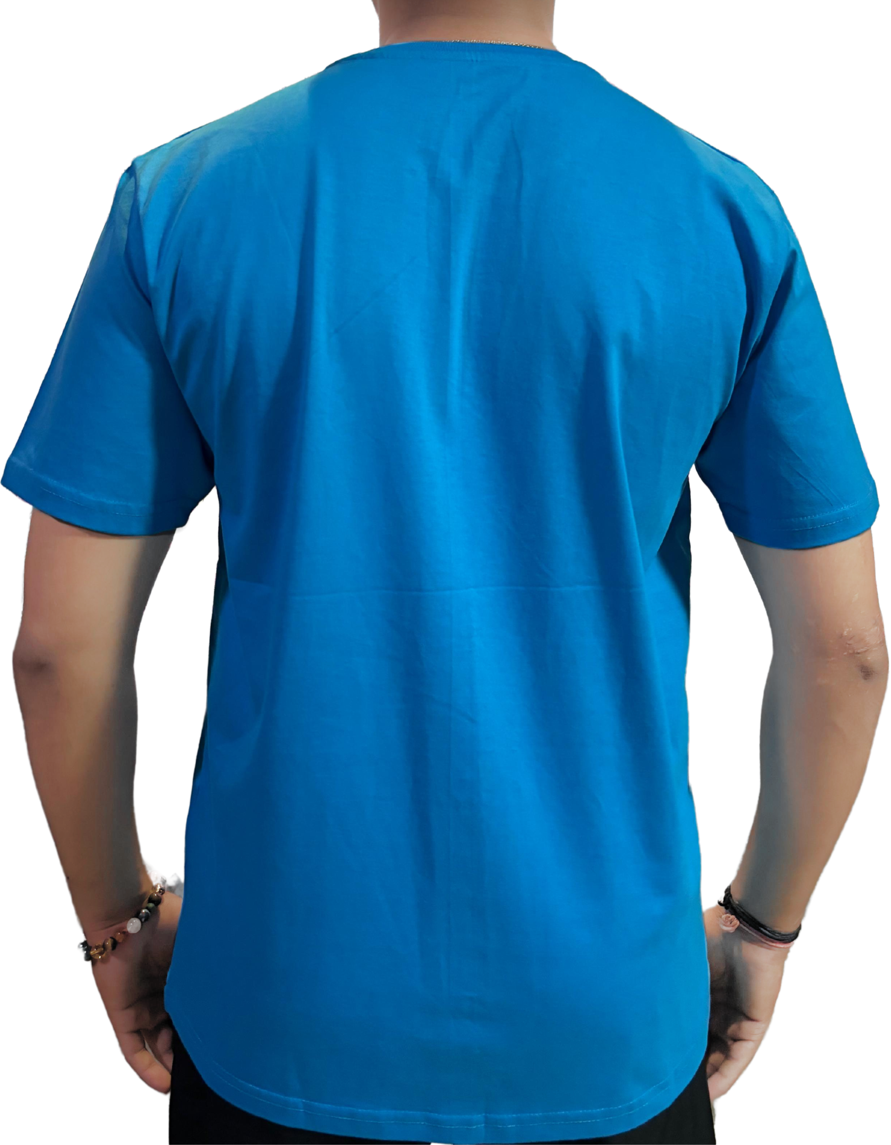 Solid Round Neck T-shirt