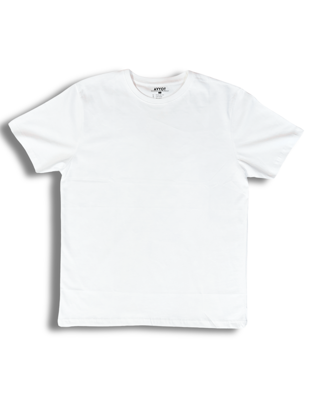 Solid Round Neck T-shirt