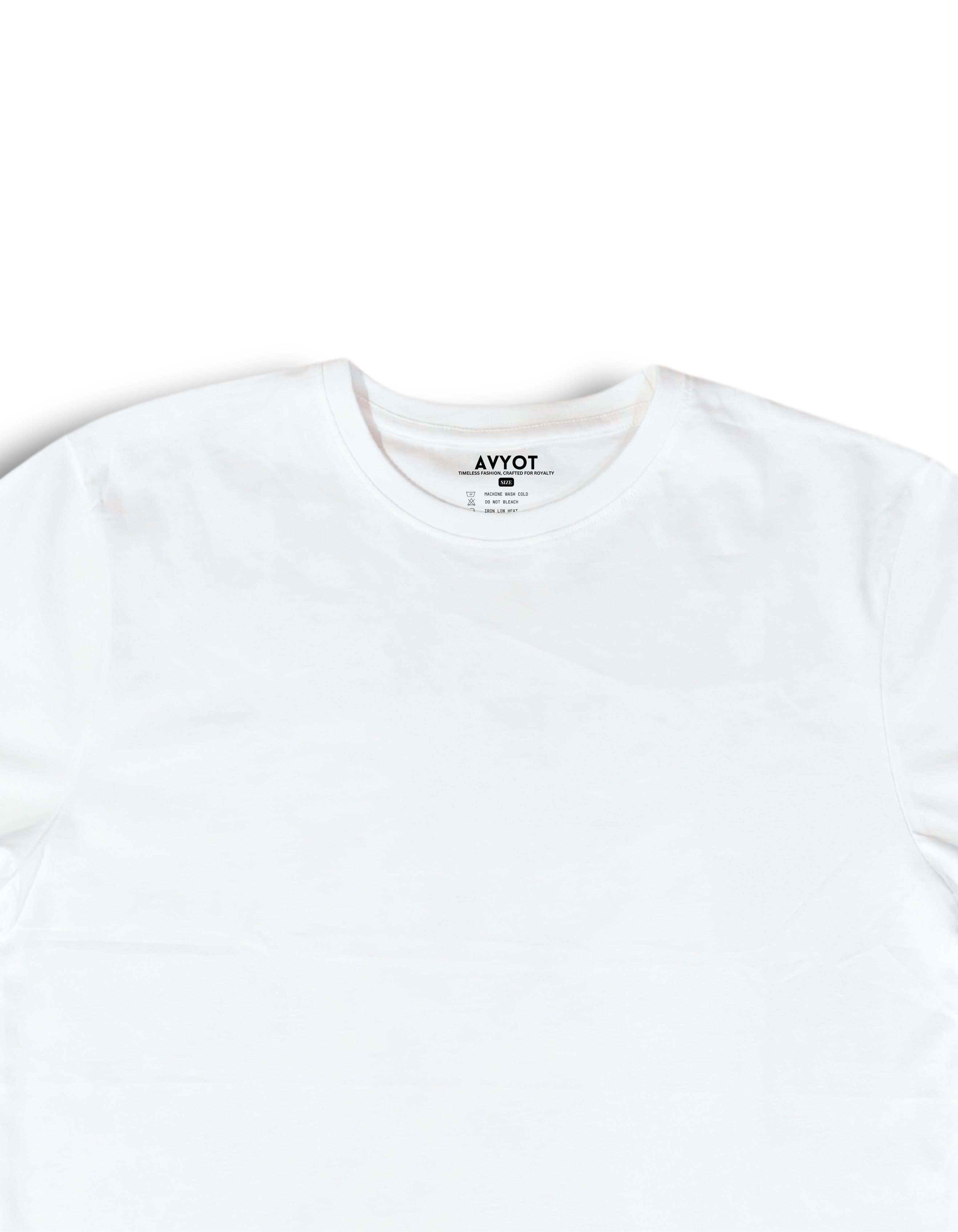 Solid Round Neck T-shirt