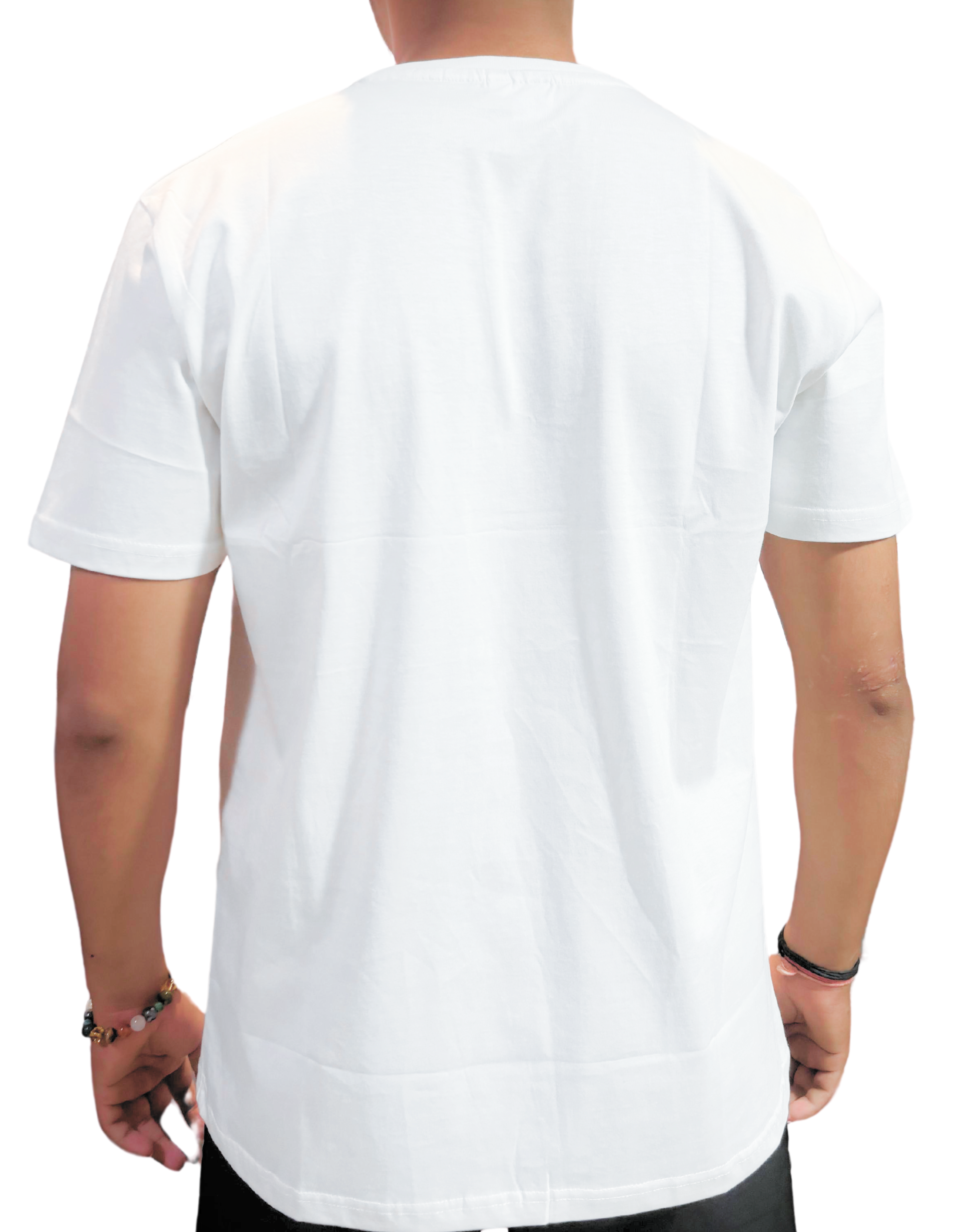 Solid Round Neck T-shirt