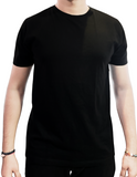 Solid Round Neck T-shirt