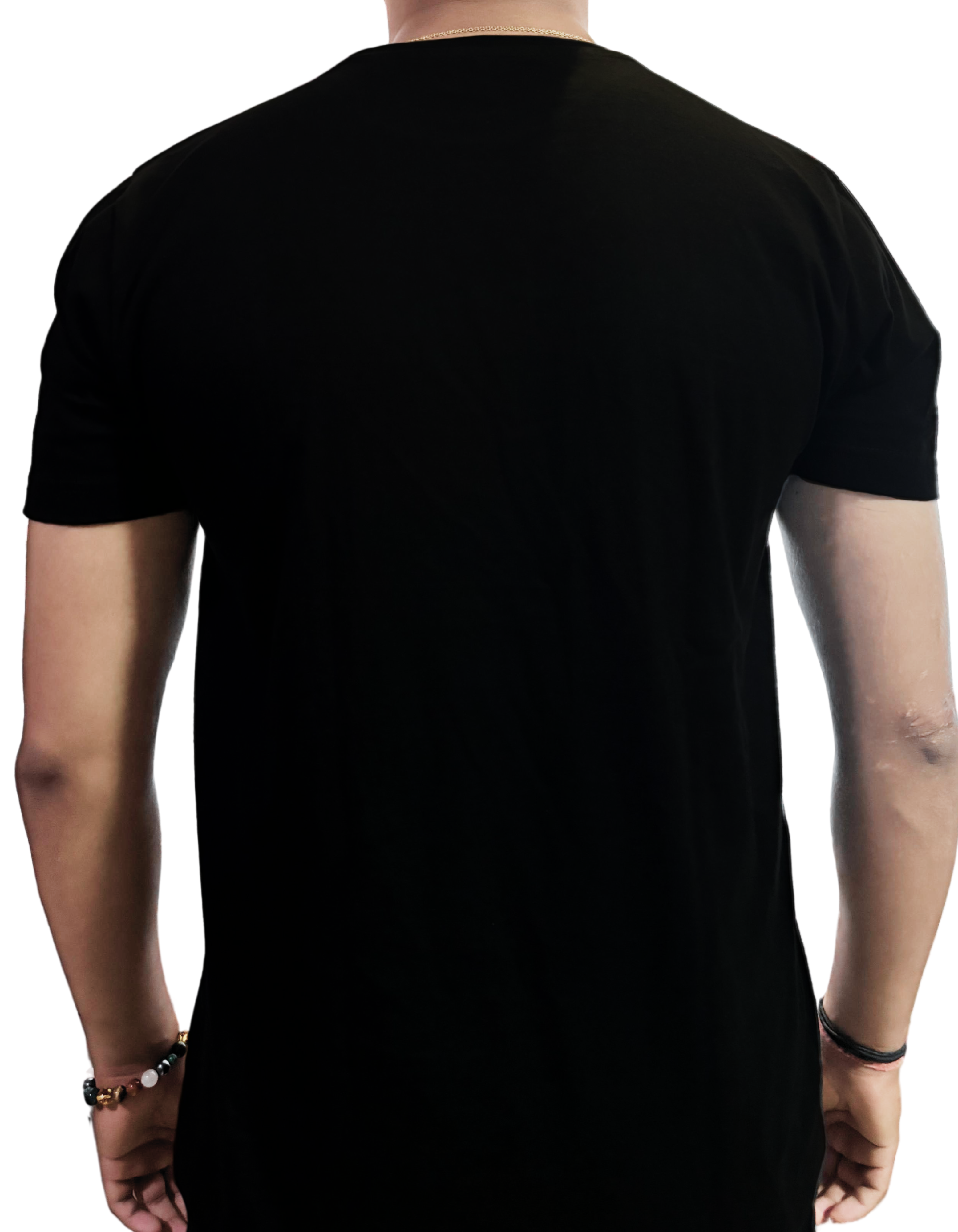 Solid Round Neck T-shirt