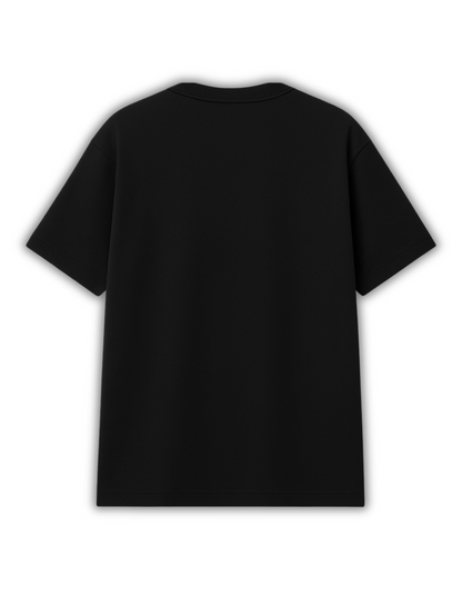 Midnight Drift – Black Oversized T-Shirt