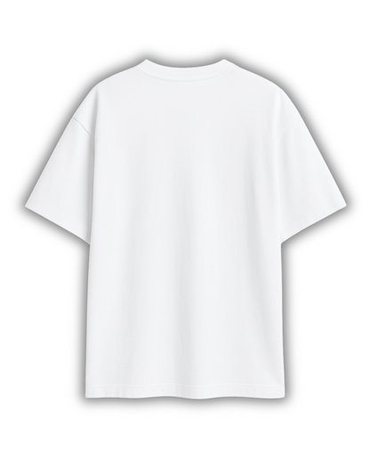 Arctic Muse White Oversized Tee