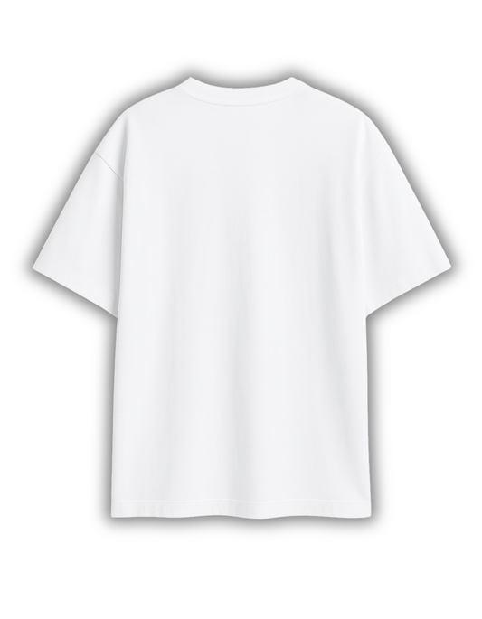Arctic Muse White Oversized Tee