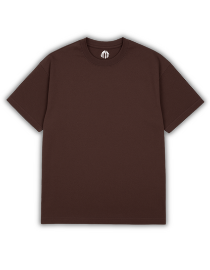 Earth Mode – Brown Oversized T-Shirt