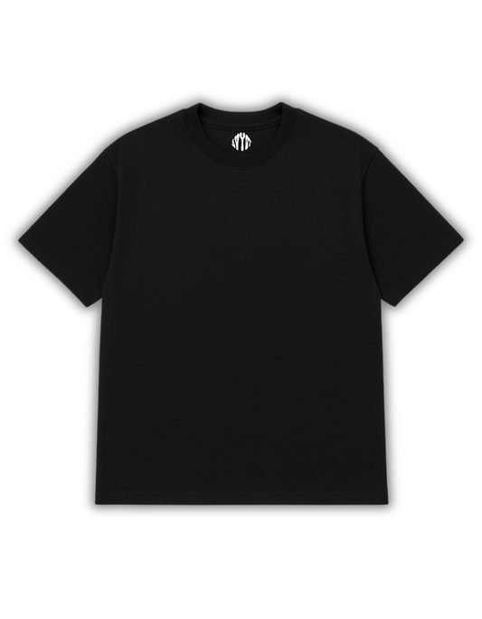 Midnight Drift – Black Oversized T-Shirt