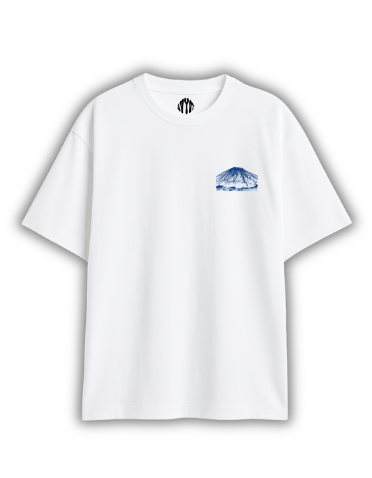 Fuji Echo – Oversized White T-Shirt